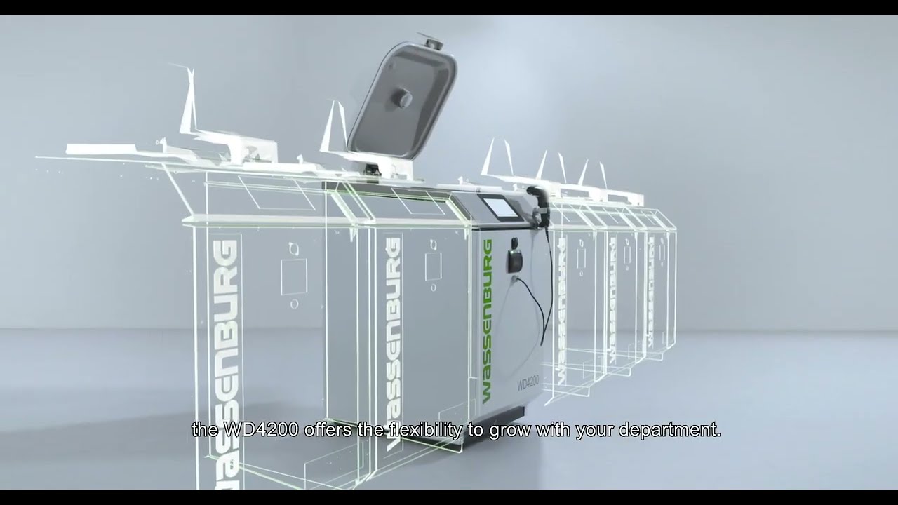 WASSENBURG WD4200 Toploader endoscope washer-disinfector