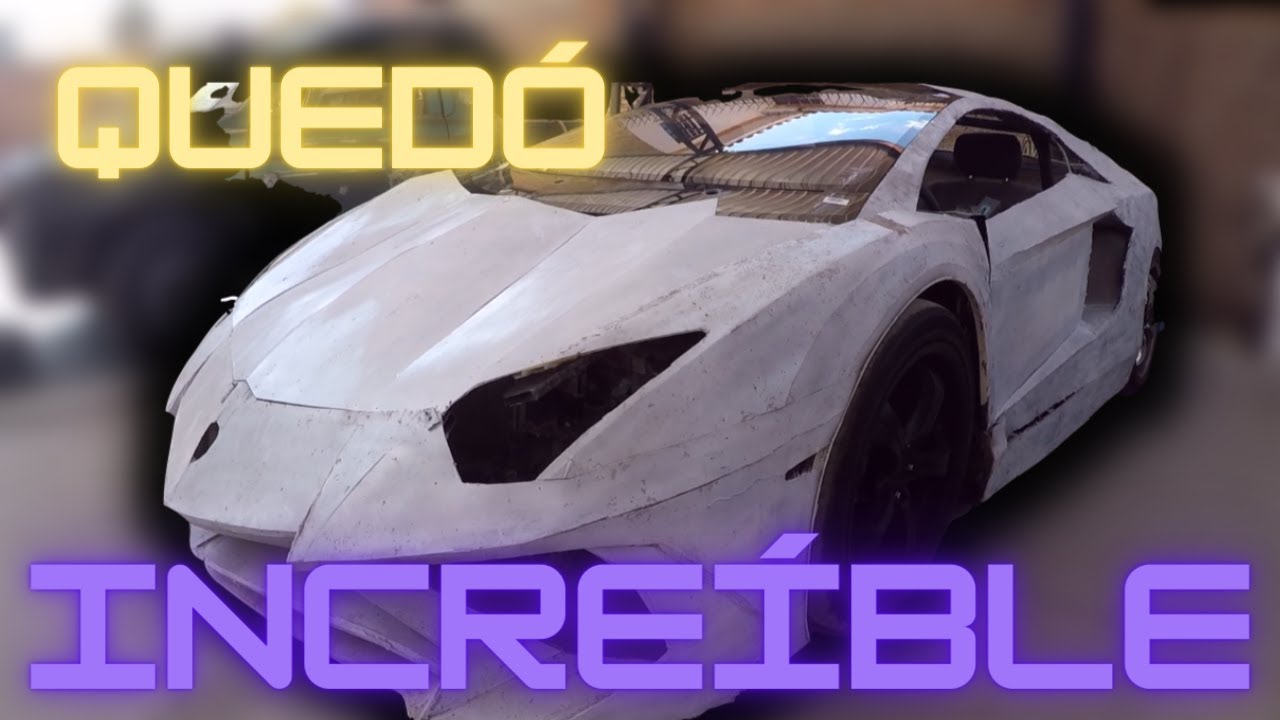 Instalamos PARABRISAS🔥🚩CONSTRUIMOS Lamborghini AVENTADOR🚀 PRIMEROS VIDRIOS del SUPERAUTO