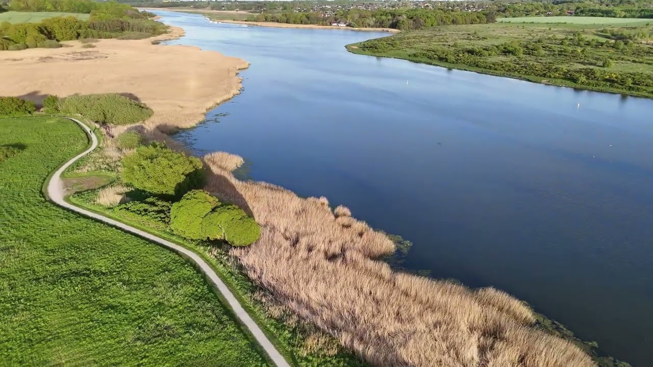 Haderslev havn og fjord  #djimini4pro  #haderslevfjord