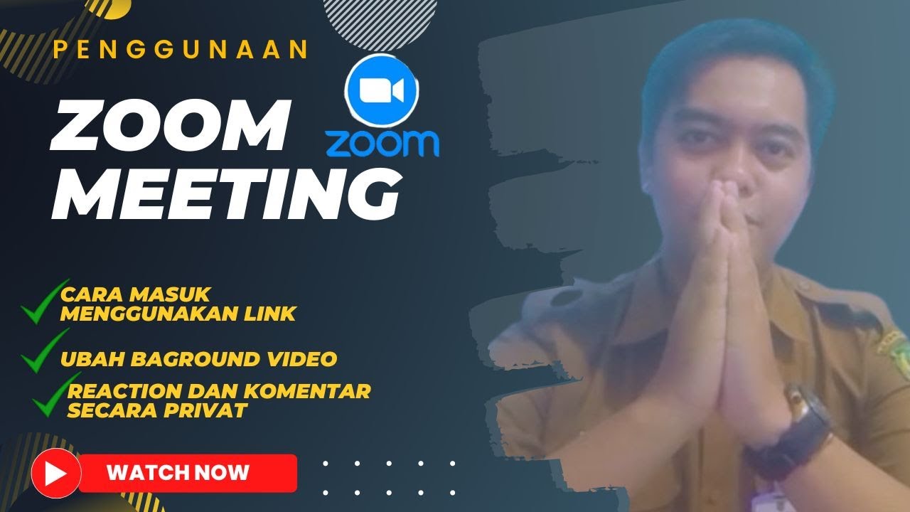 Cara menggunakan Zoom Meeting Bagi Pengguna Awal (Pemula)