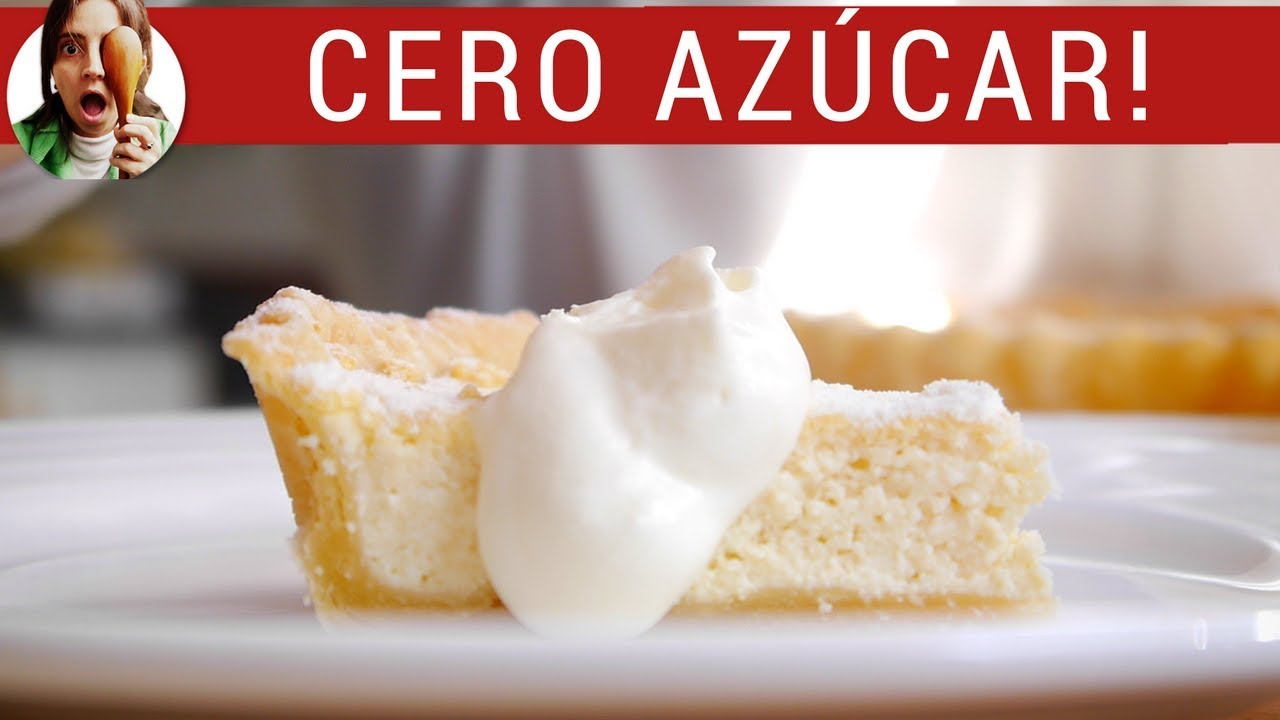 TARTA DE RICOTA SIN AZÚCAR (Tarta de requesón): riquísima!