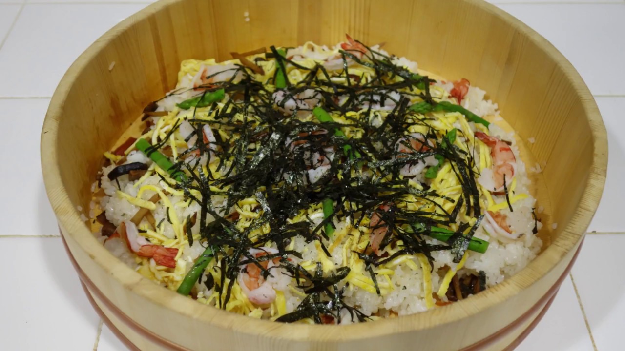 Japanese Vegetable Sushi Rice (Gomoku Chirashizushi)