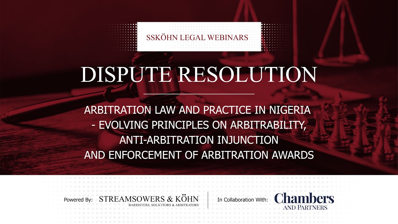 ARBITRATION LAW AND PRACTICE IN NIGERIA
