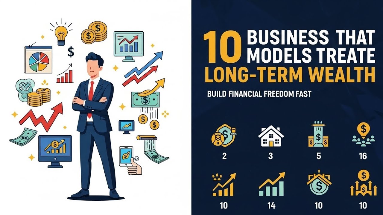 10 Business Models That Create Long Term Wealth: Build Financial Freedom Fast