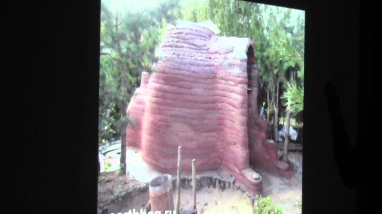 Строительство домов из мешков и рукавов (EarthBag). Часть 3
