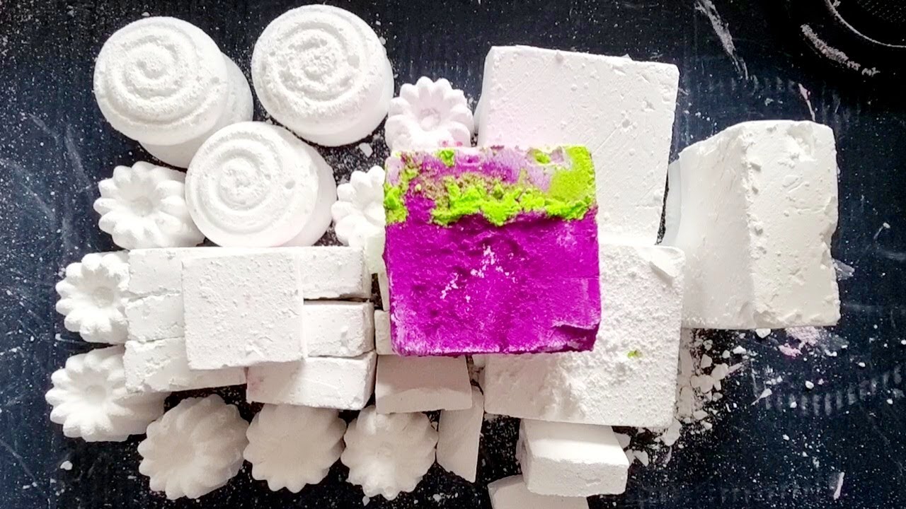 Soft Fluffy Dusty Crunchy Powdery Bucket❣Gym Chalk & Reformed Gym Chalk Crumbles❣Anxiety Relief❣