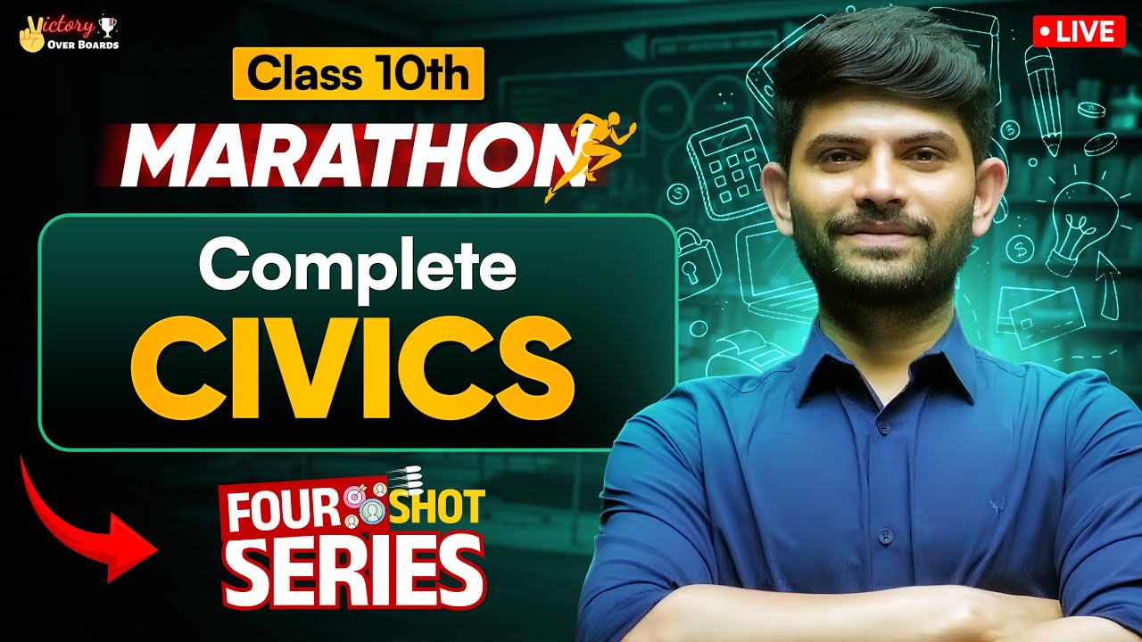 Live Marathon Complete Civics | Four Shot Series | IMP Topics and Questions #digrajsir #marathon2026