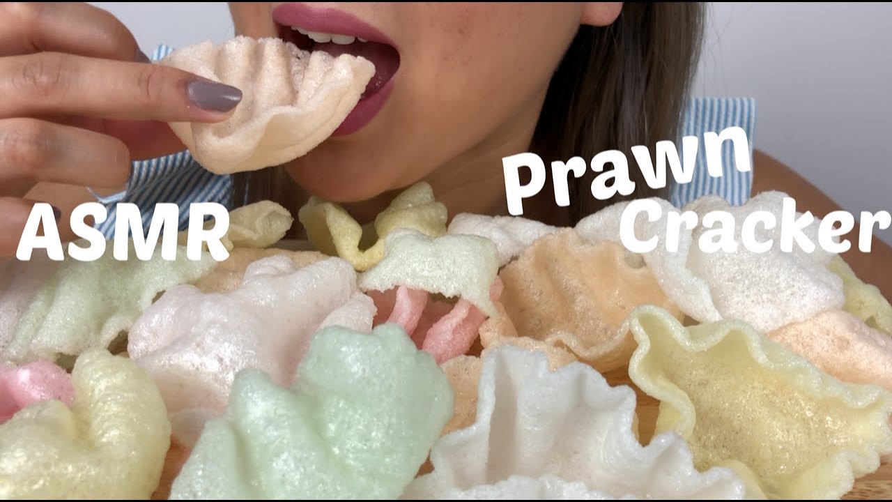 Prawn Crackers | ASMR Extreme Crunch *No Talking Eating Sounds | N.E Let's Eat