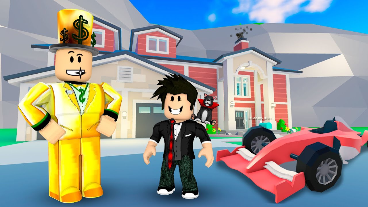 TITIO RICO DO LOKIS TEM UM MONTE DE COISAS LEGAIS | Roblox - Big City Tycoon