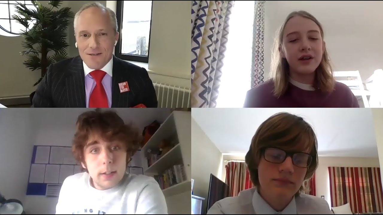 Brian Rose Cuts Short Interview with Children