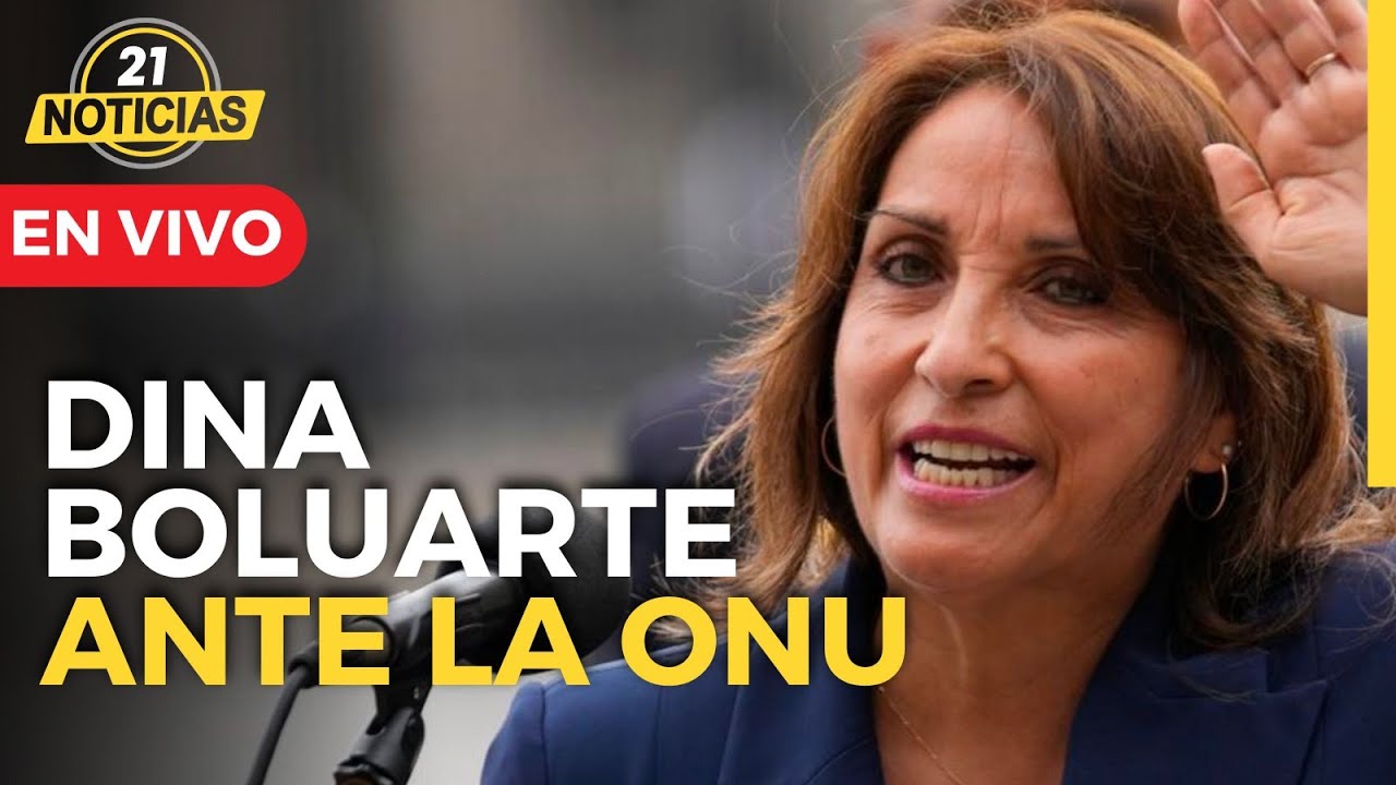 🔴#EnVIVO Presidenta Dina Boluarte brinda discurso ante Asamblea General de la ONU