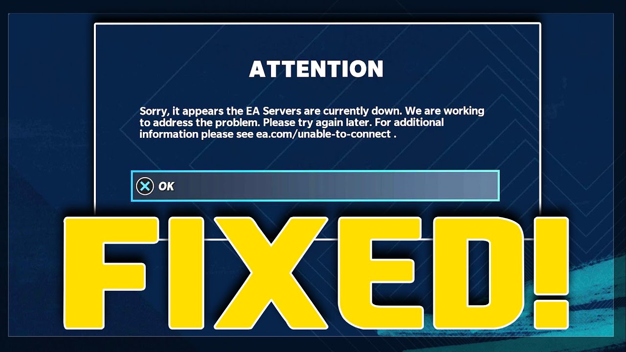 HOW TO FIX EA SERVERS ARE DOWN GLITCH IN MADDEN 21! DON'T REINSTALL YOUR GAME! EASIEST METHOD!