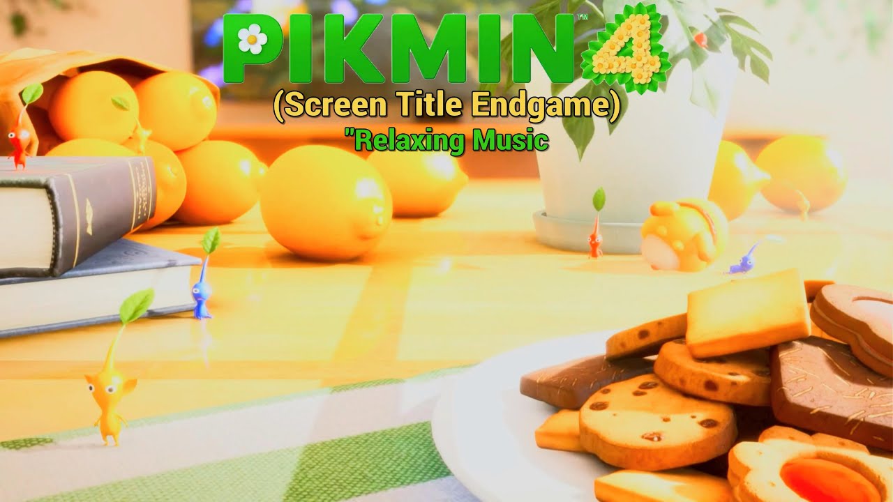 Pikmin 4 | Screen Title Endgame & Main Menu (Extended Version)