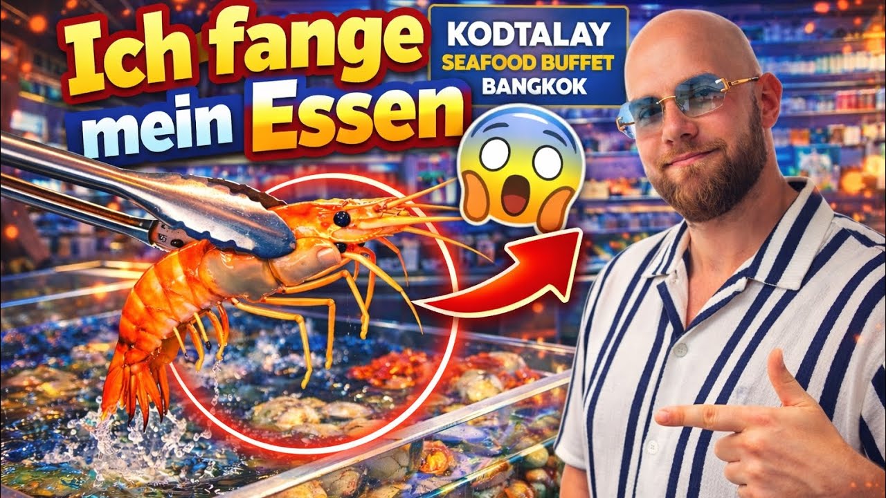 DAS KRASSESTE SEAFOOD-BUFFET IN Thailand 🇹🇭🦞