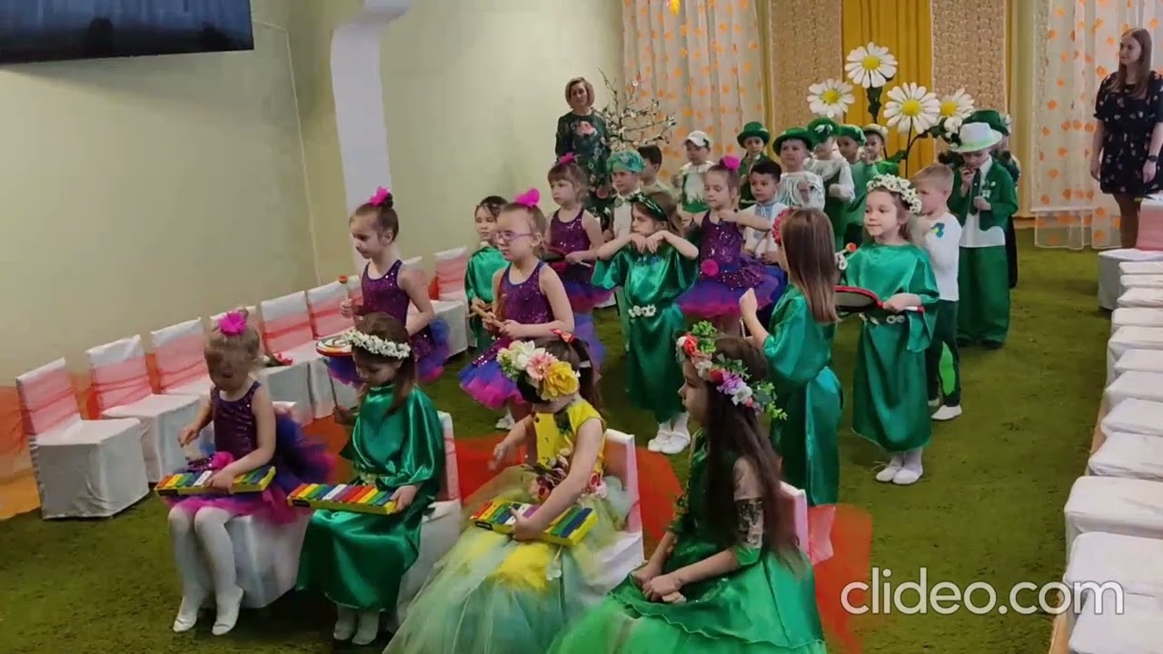 Старша група#1 "Сонечко" "Зачарована весна"