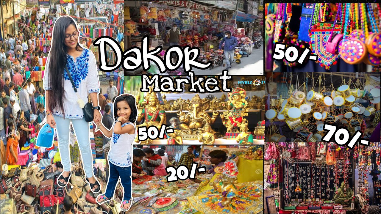 **દેવ ભૂમિ Dakor Market** Starting at Only 20/- | Dakor Market Explore | #dakor #devbhumi #shopping