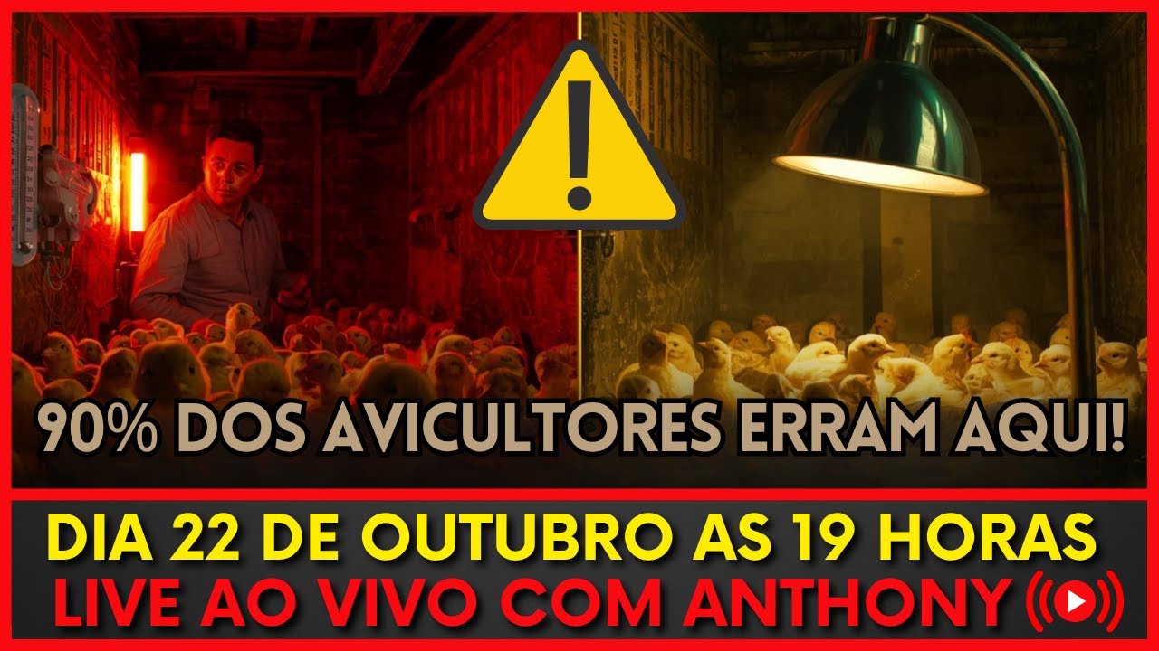[🔴 AO VIVO]: ATEN&Ccedil;&Atilde;O: Voc&ecirc; Est&aacute; Errando No Manejo Das Pintainhas?