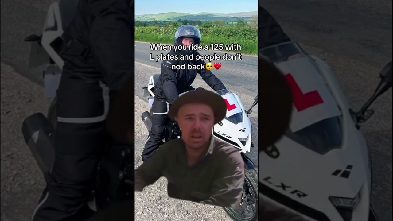 We just need a smol nod🥺 #femalebikers #motorbike #femalebikeriderscommunity #moto  #femaleriders