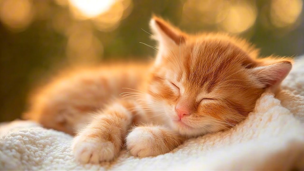 (No Ads) Calming Music for Nervous Cats | Stress Relief, Deep Sleep, Relaxation Music