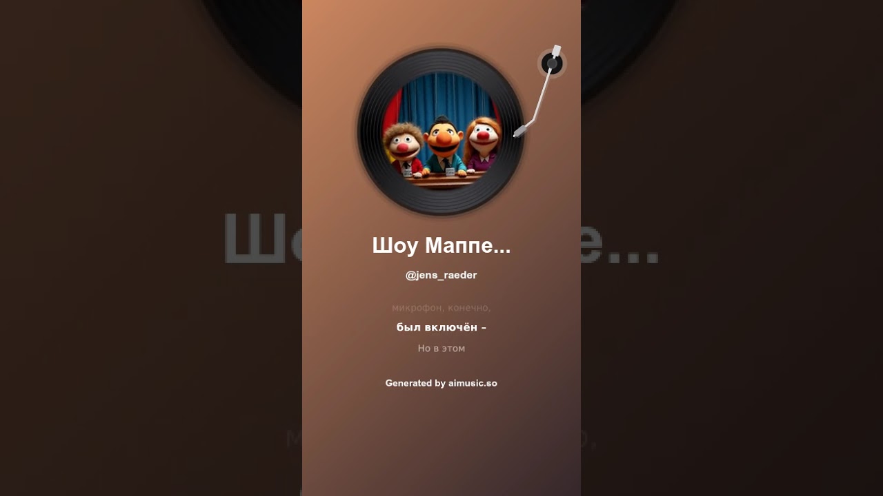 Шоу Маппет шоу в Бундестаге Muppets show des Bundestags 1
