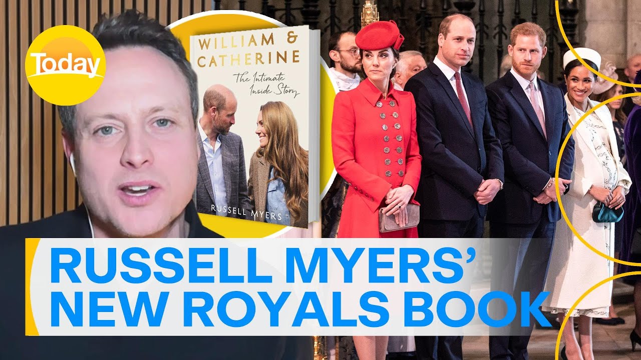 Russell Myers discusses his new book on the Royals | Today Show Australia