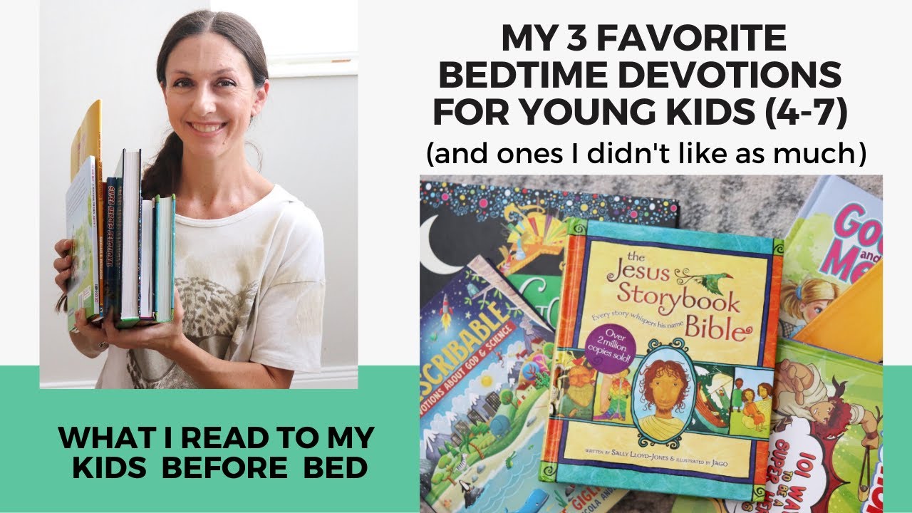 3 MUST have nighttime devotions for little ones | How I teach my kids about Jesus at bedtime
