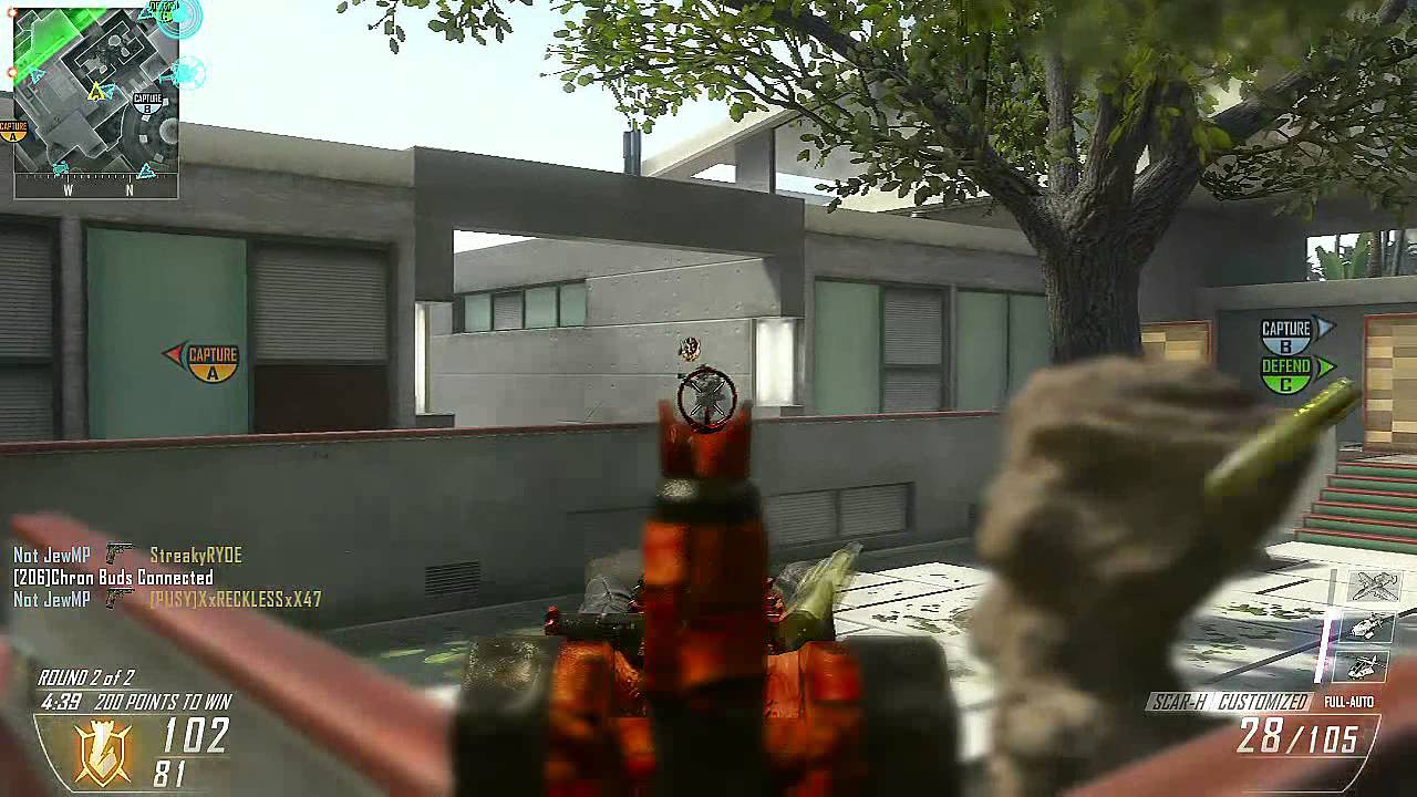 112-6 Solo w/ SCAR-H! This Gun Hits! - BO2 / Black Ops 2 Gameplay