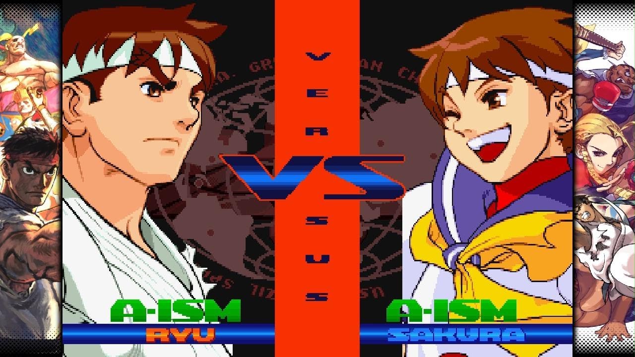 Ryu vs Sakura 