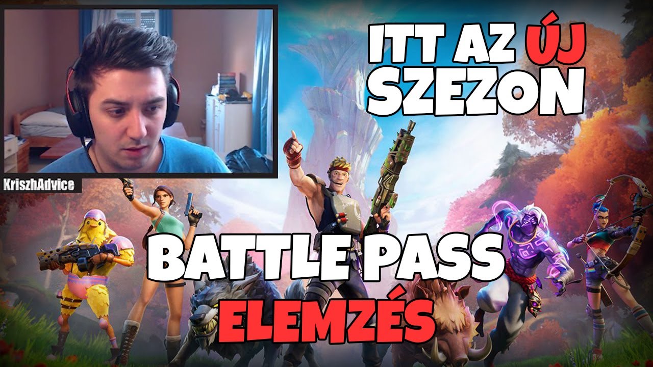 ITT AZ ÚJ SZEZON! | BATTLE PASS ELEMZÉS (Fortnite Battle Royale)