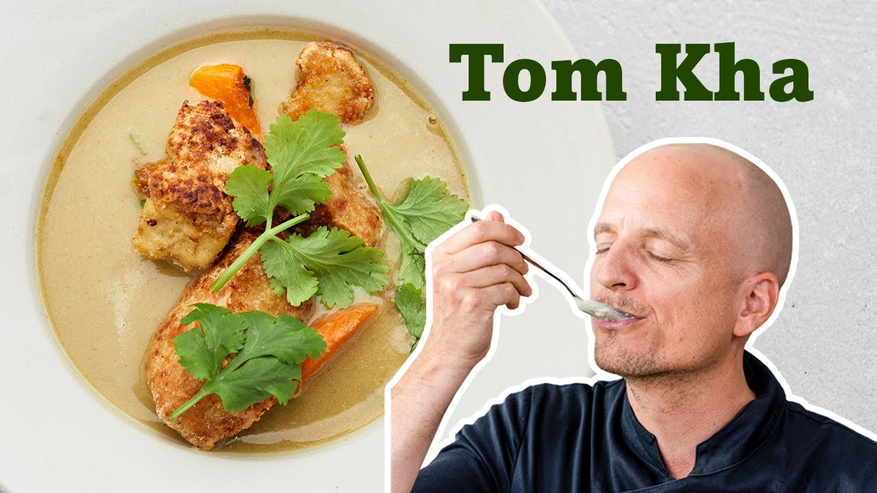 Tom Kha Gai Suppe mit Tofu - schnell und einfach selber machen - vegan