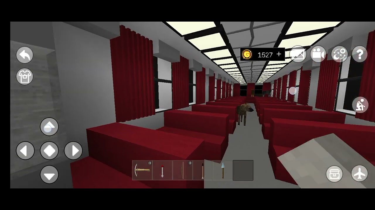 Jac liner bus Drive test in Mini block craft 3d