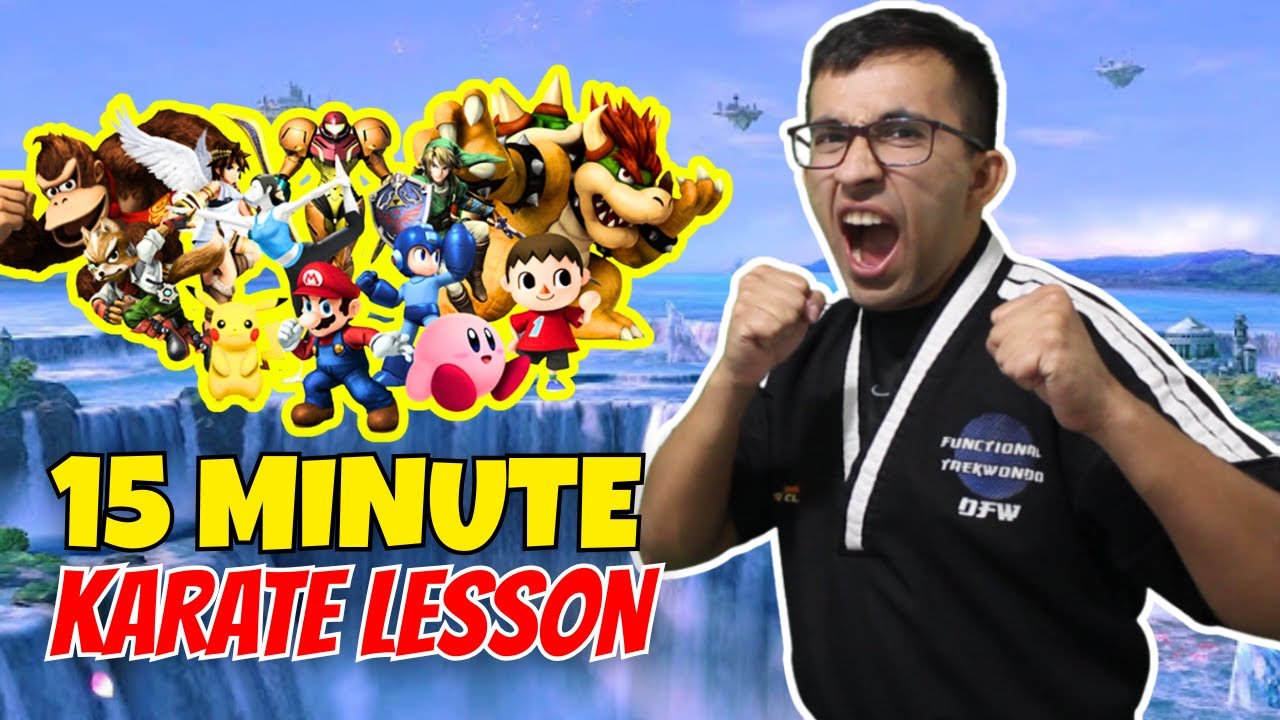 Обучение каратэ дома за 15 минут | Super Smash Bros | Dojo Go, неделя 102