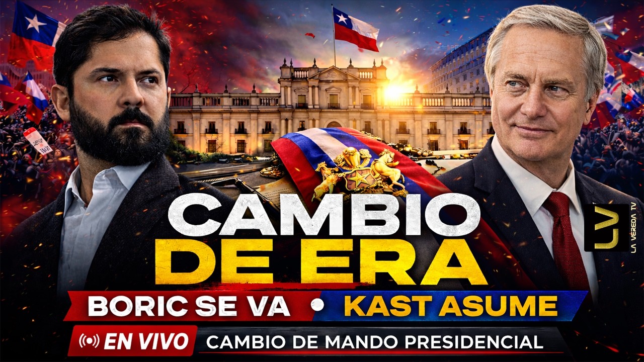 KAST ASUME LA PRESIDENCIA | FIN DEL GOBIERNO DE BORIC – CAMBIO DE MANDO EN VIVO