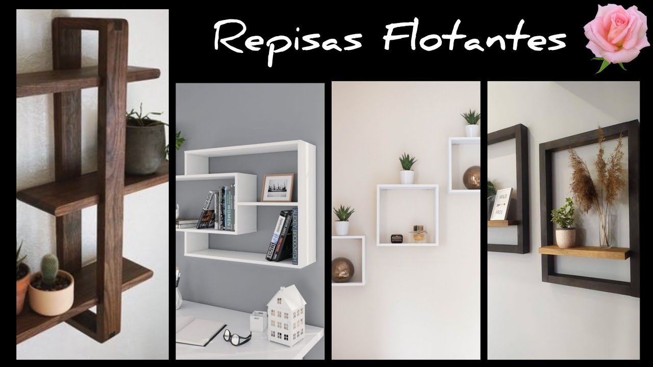 REPISAS FLOTANTES 2022 #repisas #hogar #casapeque&ntilde;a #decoracion