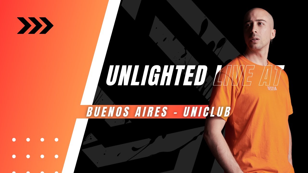 Unlighted LIVE at UNICLUB 01.09 @ Utopic + Be Techno Night - Buenos Aires, Argentina [TECHNO]