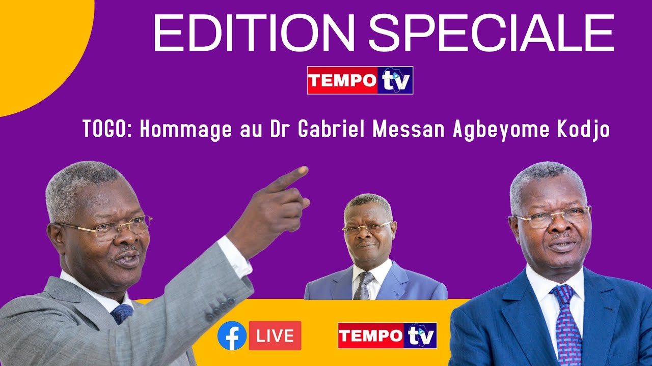 TOGO: Hommage au Dr Gabriel Messan Agbeyome Kodjo