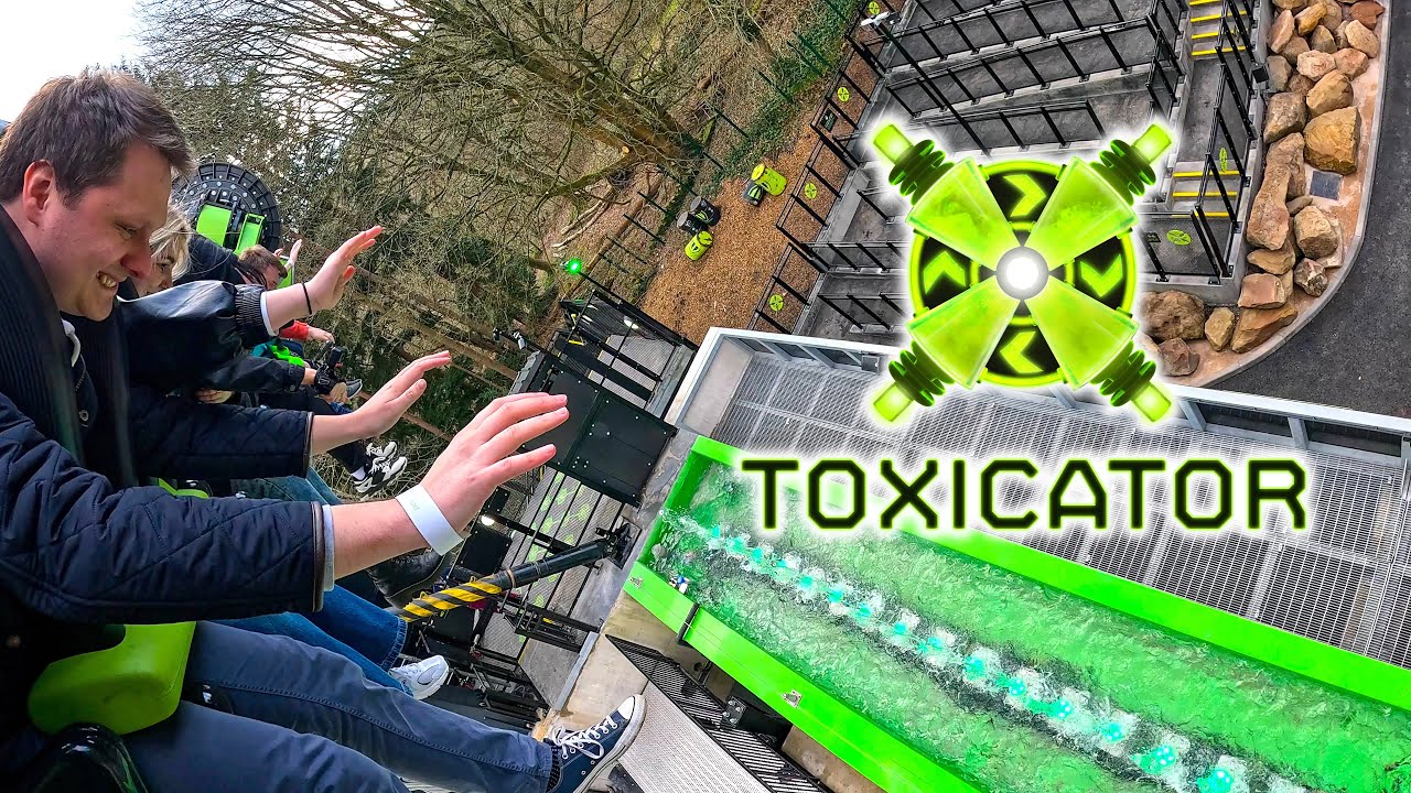 Toxicator On Ride POV - Alton Towers Resort