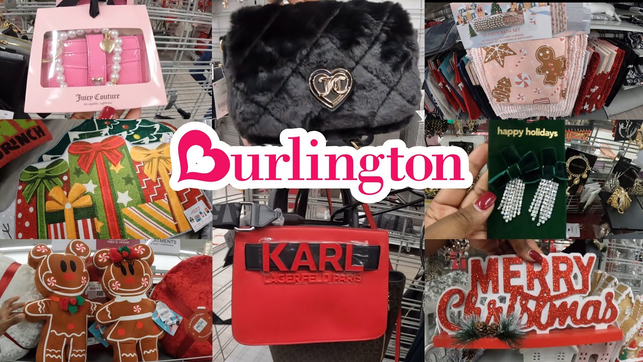 Burlington Holiday Shopping 2024* Handbags & Shoes Christmas Decor Gifts Set & More