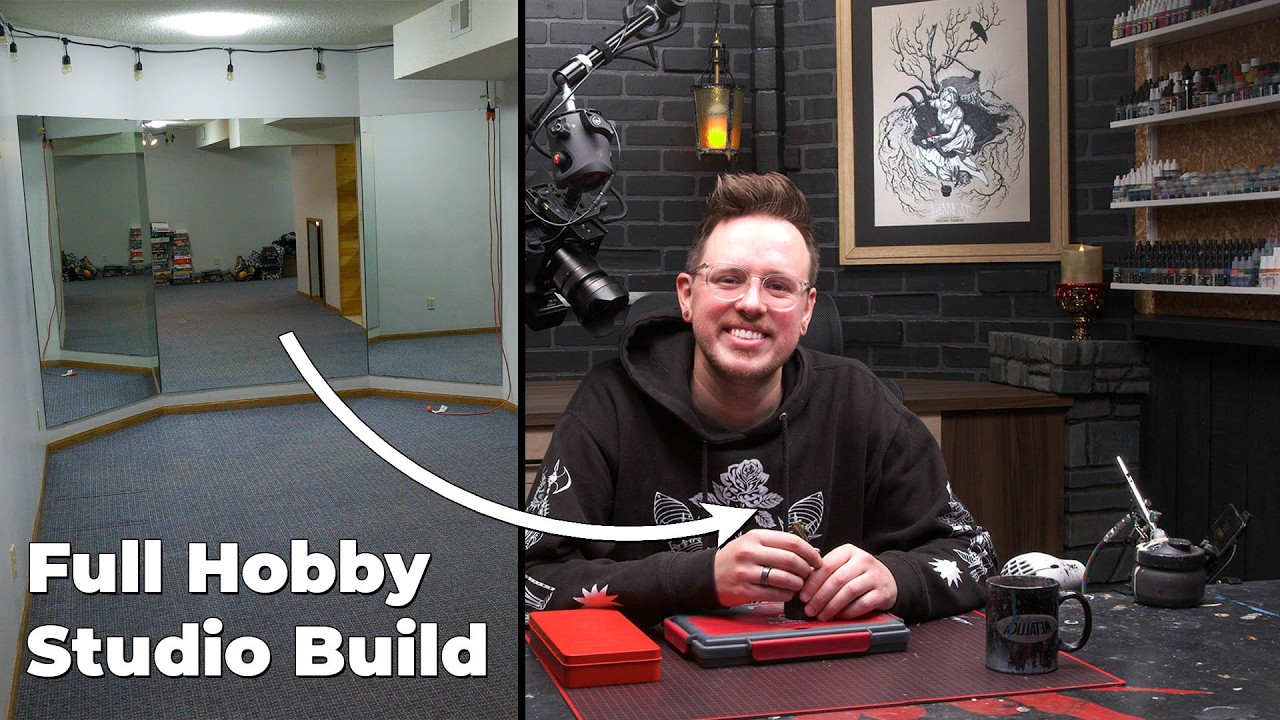From Basement to Pro Hobby Studio! (Renovation)