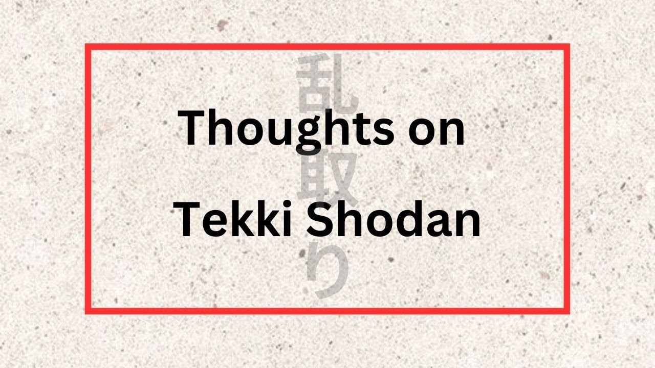 Thoughts on Tekki Shodan