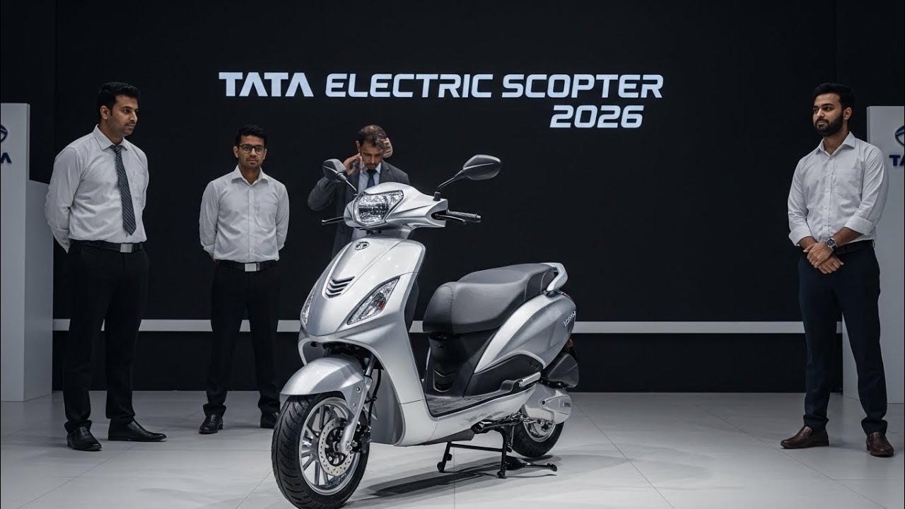 New 2026 Tata Electric Scooter Unveiled! Smart Urban Ride Upgraded! ⚡🛵 | Latest Review