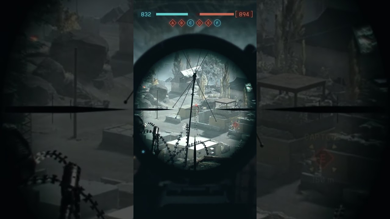 First time running a sniper on battlefield 6 #battlefield #gaming #fyp #sniping
