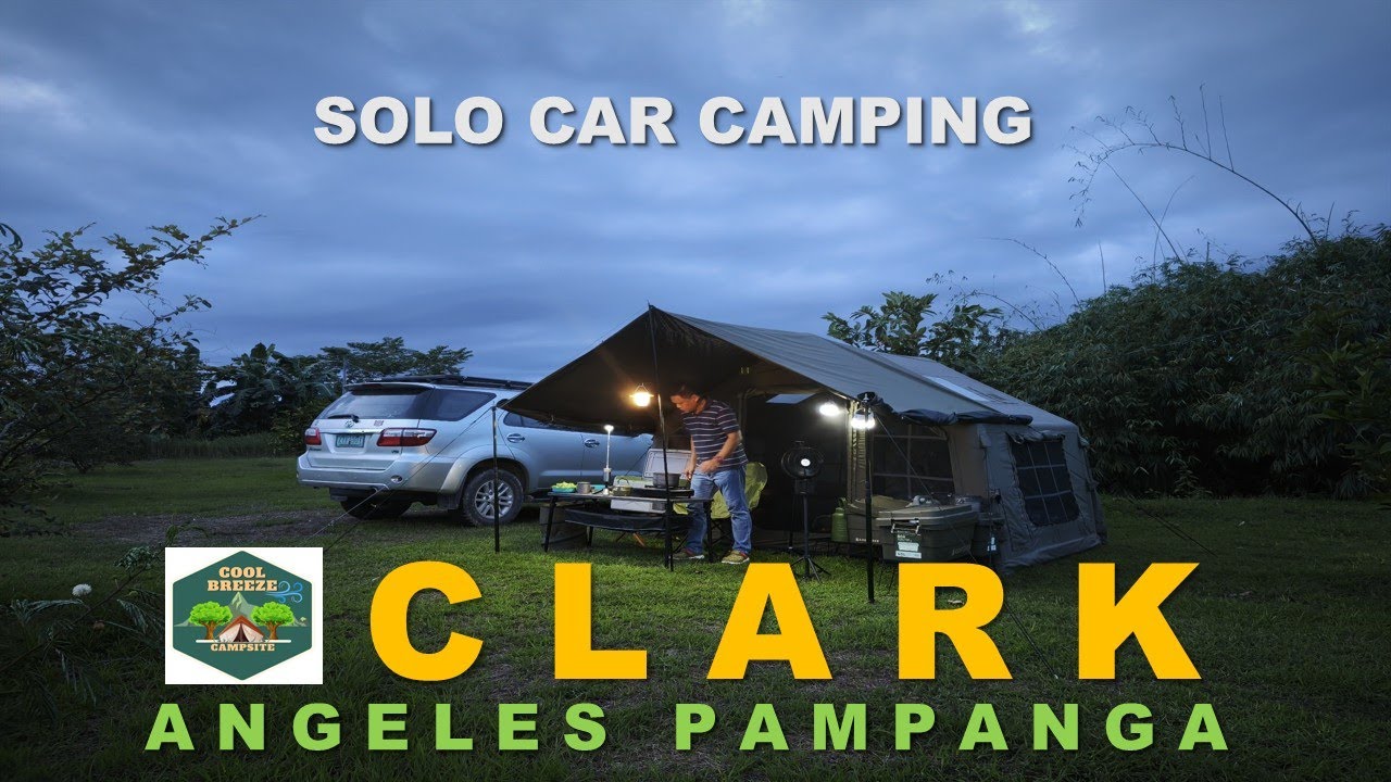 SOLO CAMPING | Ep70: CLARK Angeles, Pampanga | Relaxing with COODY 8.0 Inflatable tent
