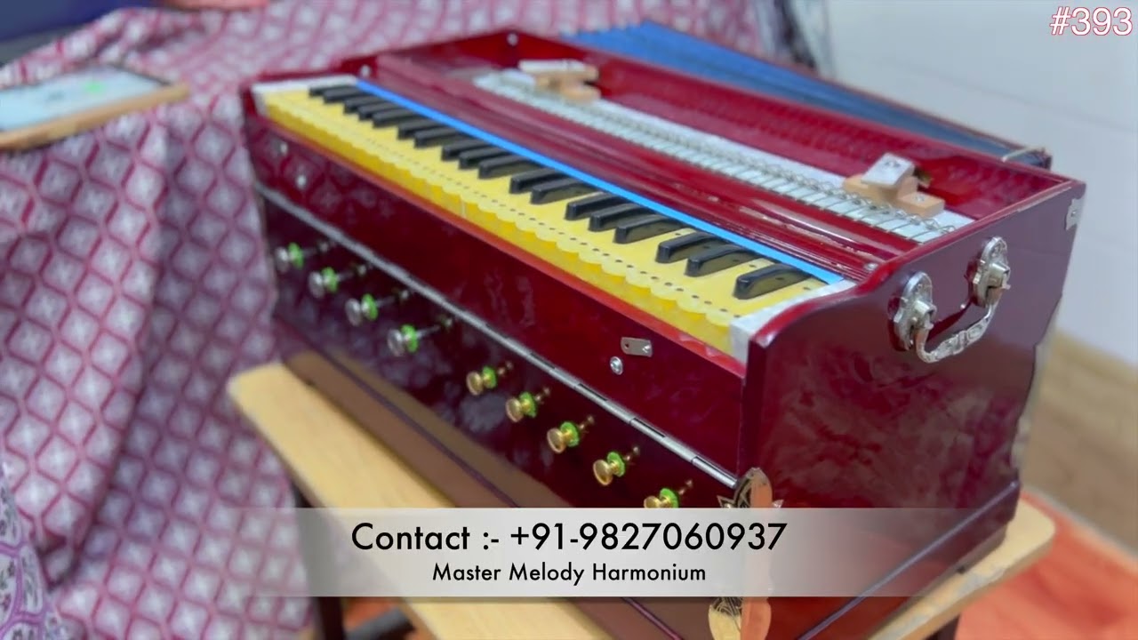 (393) Brand New Master Melody #Premium #Harmonium | #German #Jubilate #Reeds #9827060937