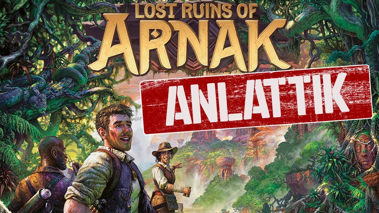 Arnak Harabeleri ( Lost Ruins of Arnak ) Türkçe Kutu Oyunu Nasıl Oynanır?