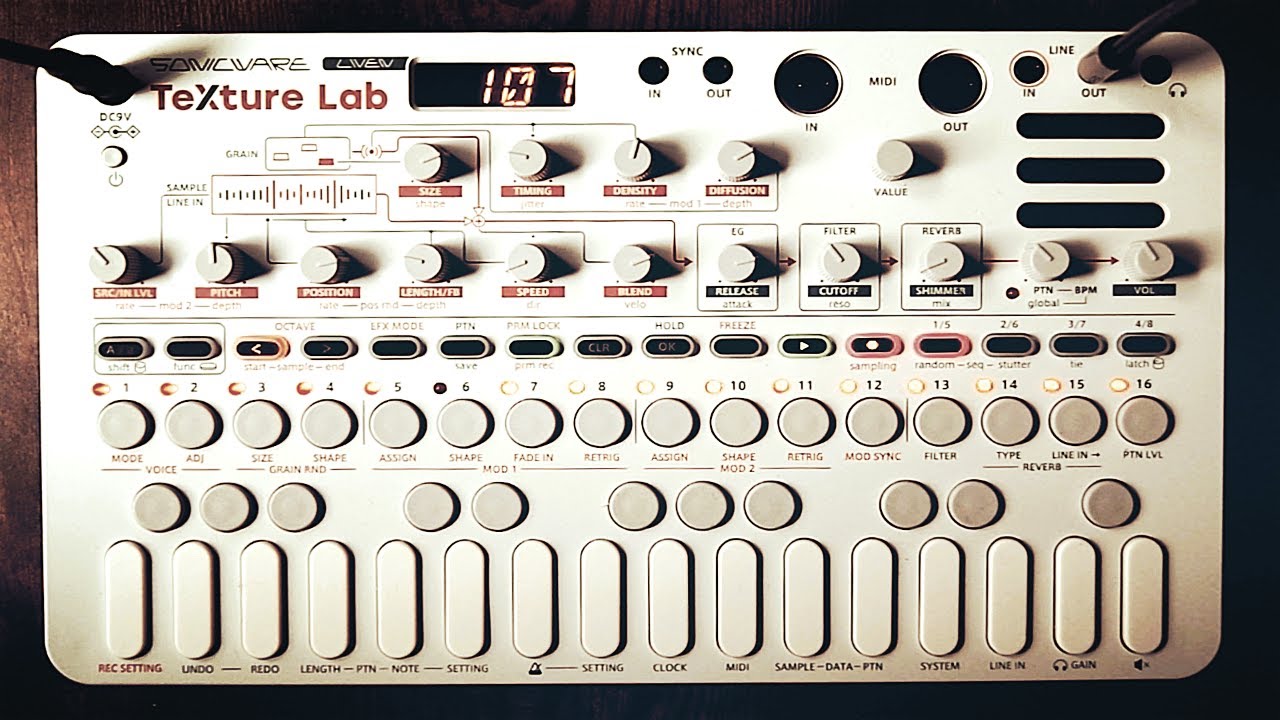 SONICWARE LIVEN Texture Lab
