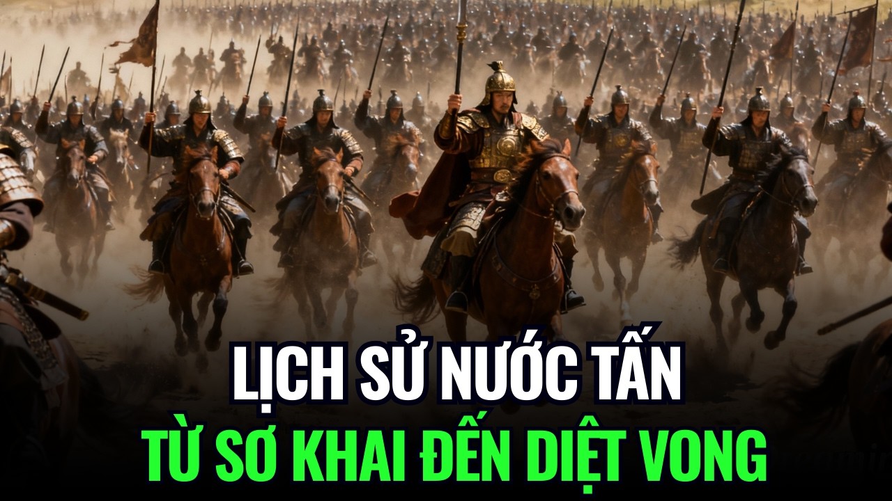 Phát trực tiếp: LỊCH SỬ NƯỚC TẤN - TỪ BÁ CHỦ XUÂN THU ĐẾN BI KỊCH DIỆT VONG