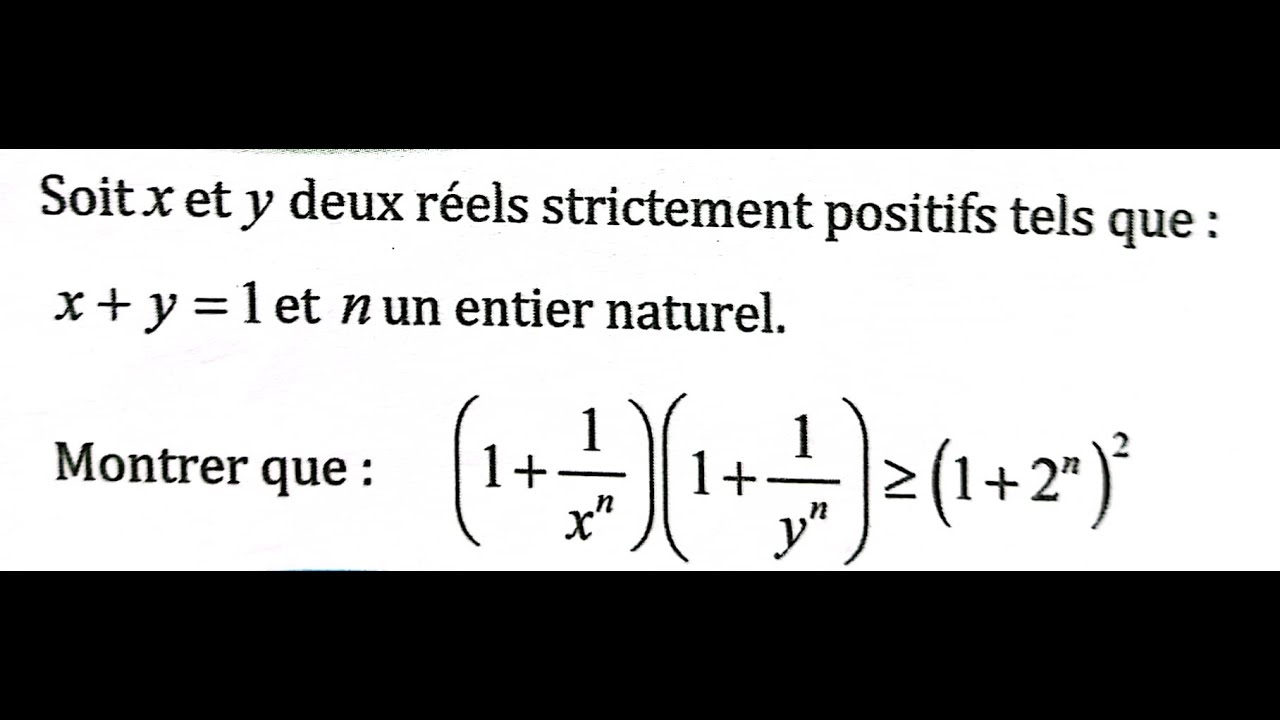 Notions de logique Al moufid 1SM Exercice 49