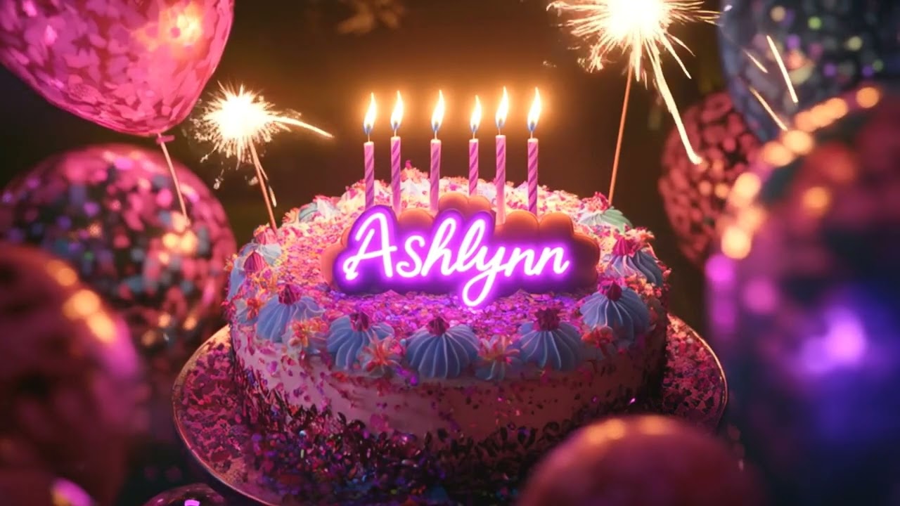 Ashlynn Happy Birthday Song - Emotional Birthday Music & Blessings