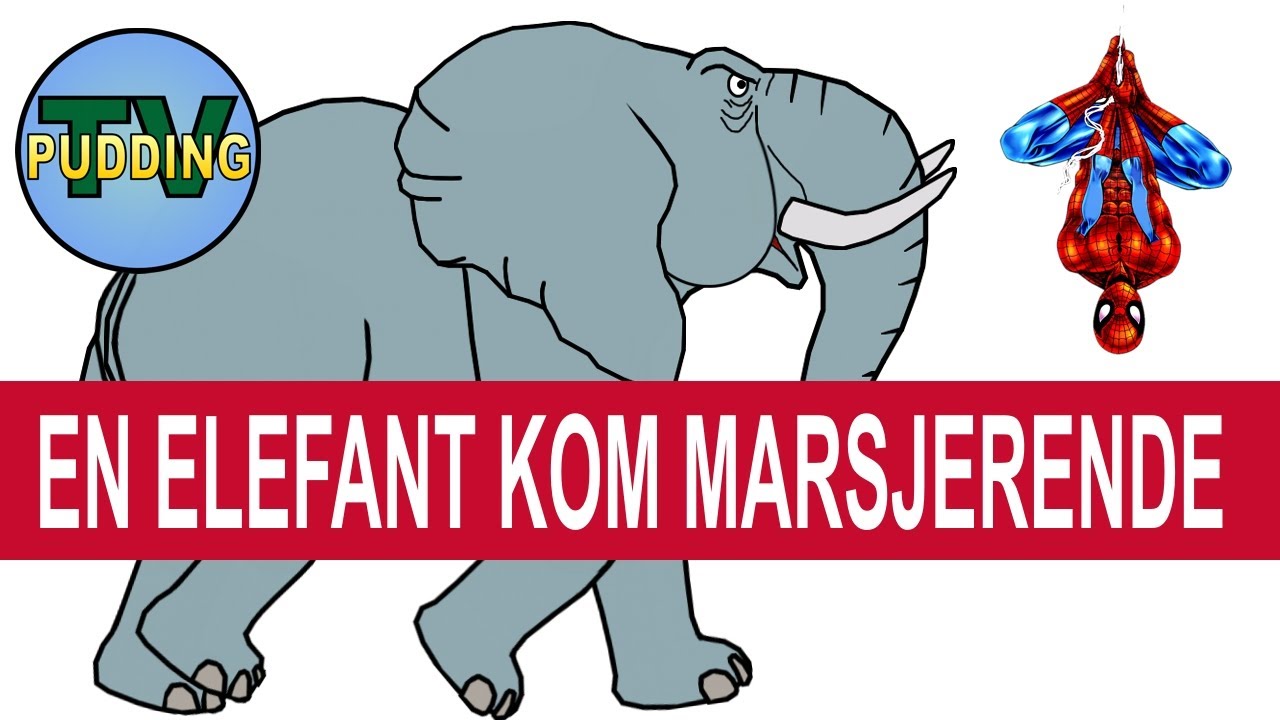 En elefant kom marsjerende m.m. - Norske barnesanger